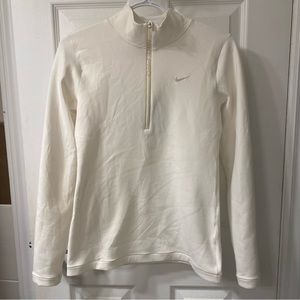 Nike Pro Dri-fit Therma Quarter Zip Long Sleeved Shirt (Size Small)